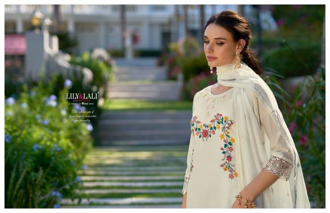 Safina By Lily And Lali 15901 To 15906 Silk Embroidery Readymade Suits Wholesale Online